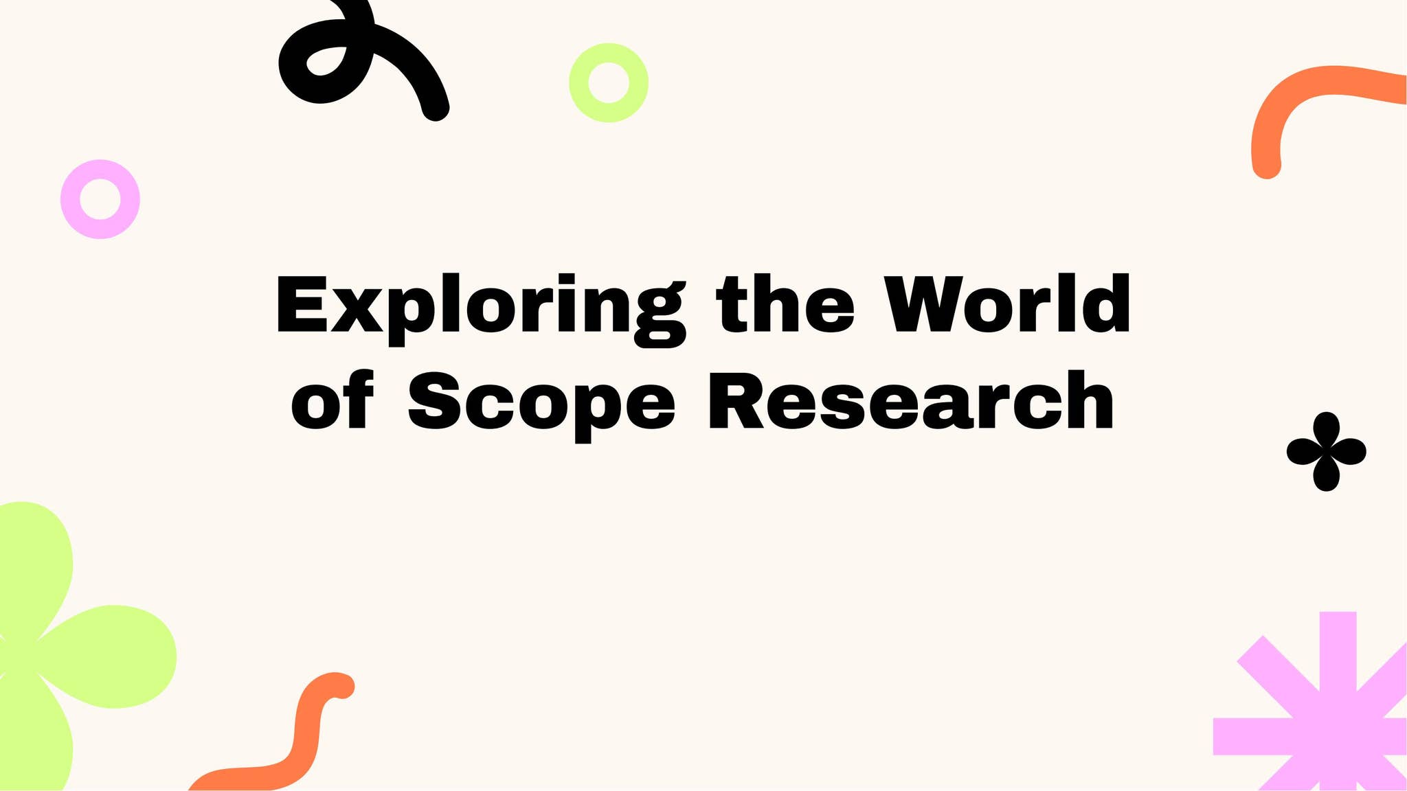 Scope Research by Scope Research - Issuu