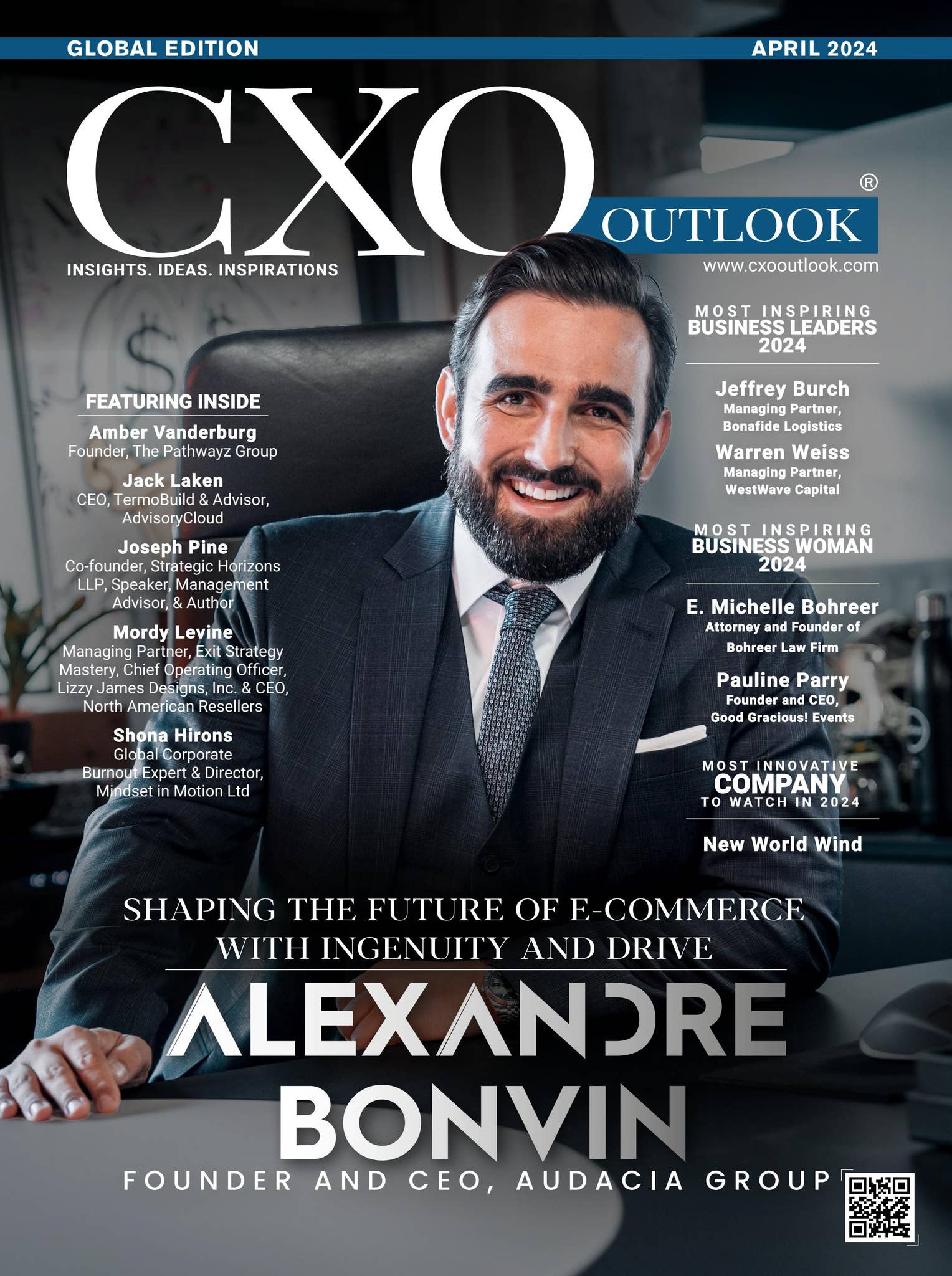 CXO Outlook – Magazine – April 2024 – Most Inspiring Business Leaders ...