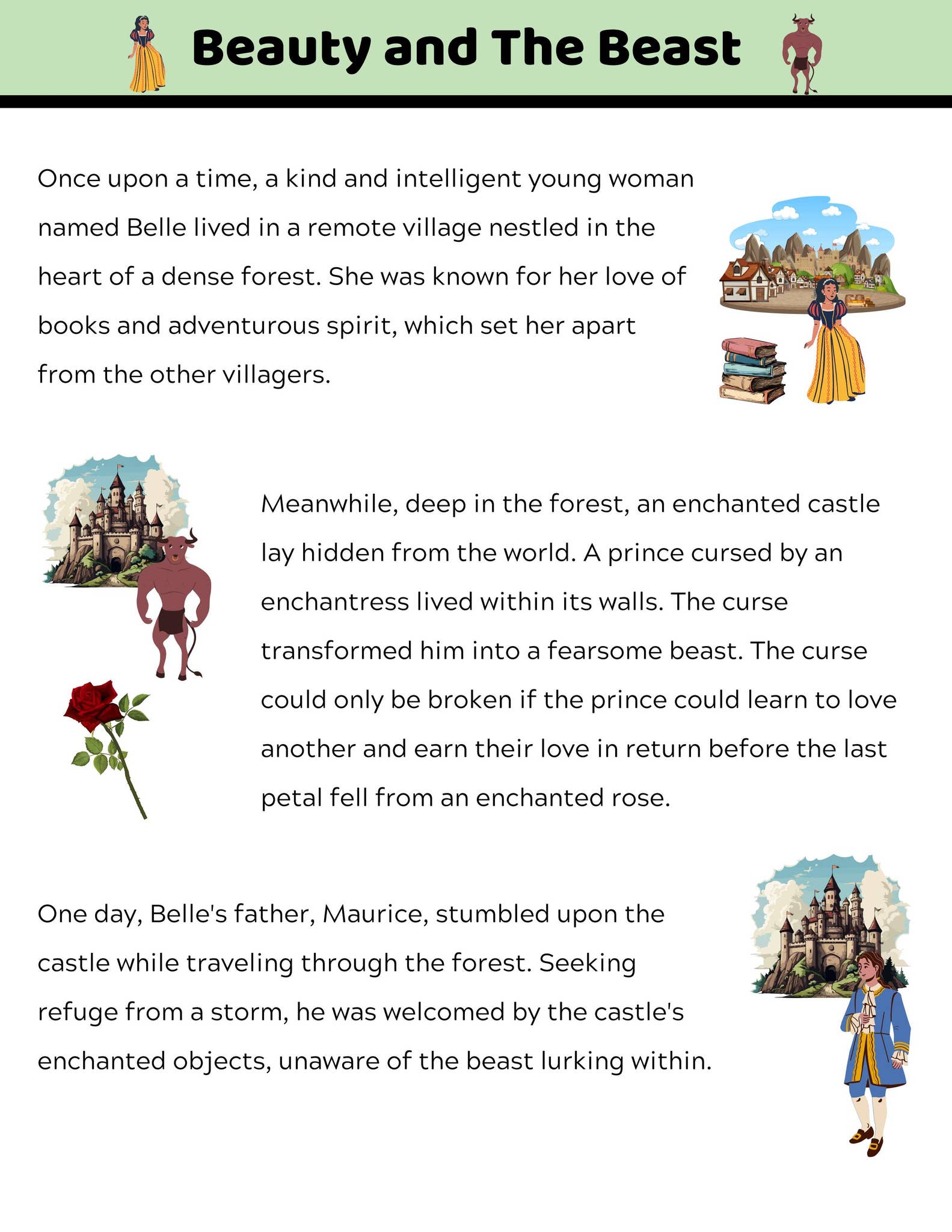 ENG Beauty and The Beast : Short Story Reading by ciliftoff - Issuu