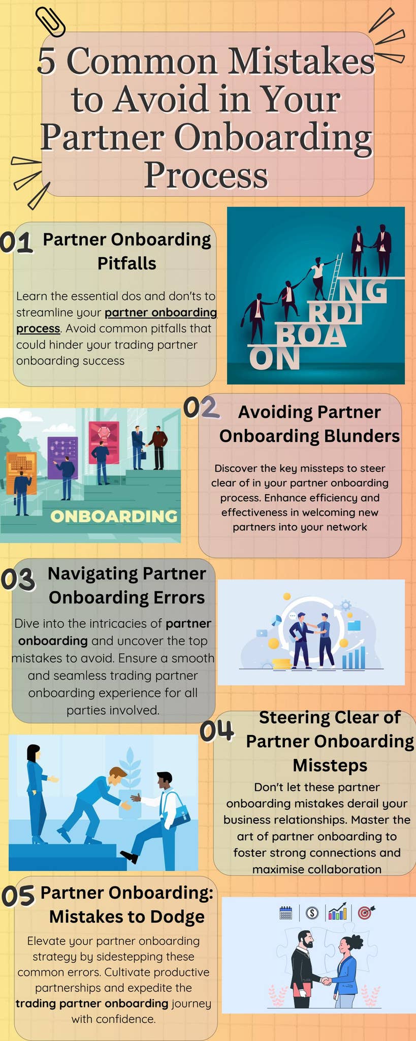 5 Common Mistakes to Avoid in Your Partner Onboarding Process by ...