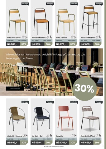 Utemøbelkatalog 2024 V2 第 21 页