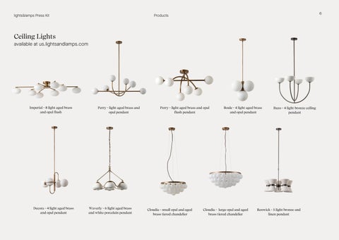 灯具 &lamps 型录 第 6 页