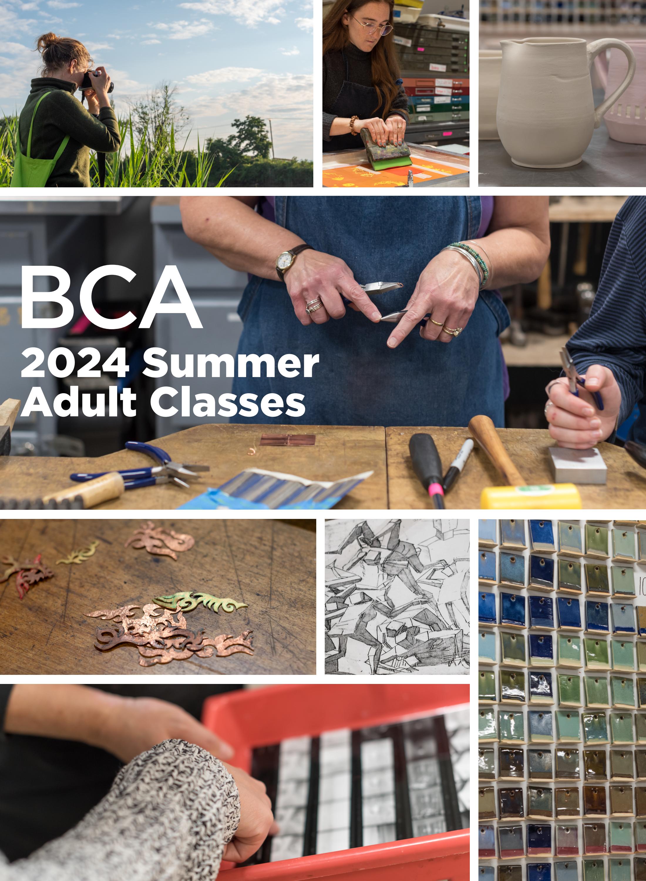 BCA 2024 Summer Adult Classes by Burlington City Arts - Issuu