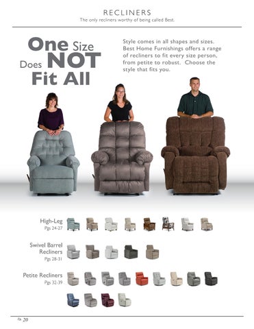 Best Home Furnishings 春季 2024 Motion × Recliners 家具目录 - 第 20 页