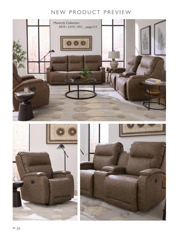 Best Home Furnishings 春季 2024 Motion × Recliners 家具目录 - 第 24 页