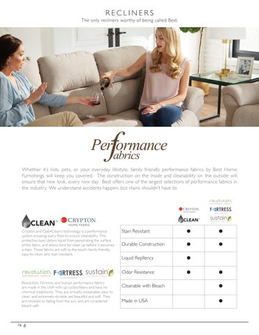 Best Home Furnishings 春季 2024 Motion × Recliners 家具目录 - 第 6 页