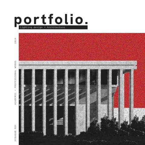 dibakar roy 灯饰目录 · 灯饰 Design and Architecture Portfolio, 2024 第 1 页