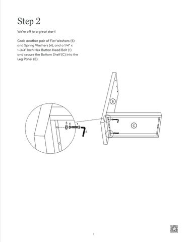 nathanjameshome 家具目录 · Virgo 玄关桌 Instruction Sheet 37302 第 7 页