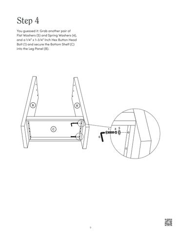 nathanjameshome 家具目录 · Virgo 玄关桌 Instruction Sheet 37302 第 9 页