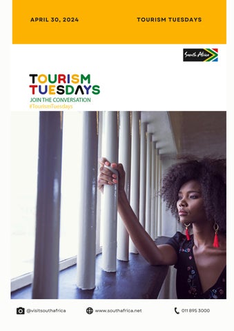 Tourism Tuesdays 30.04.2024