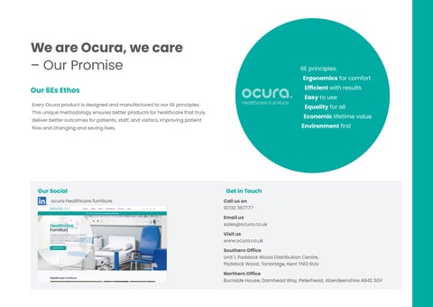 Ocura Healthcare 家具 - 2024/25 目录 2 第 3 页