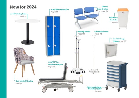 Ocura Healthcare 家具 - 2024/25 目录 2 第 6 页