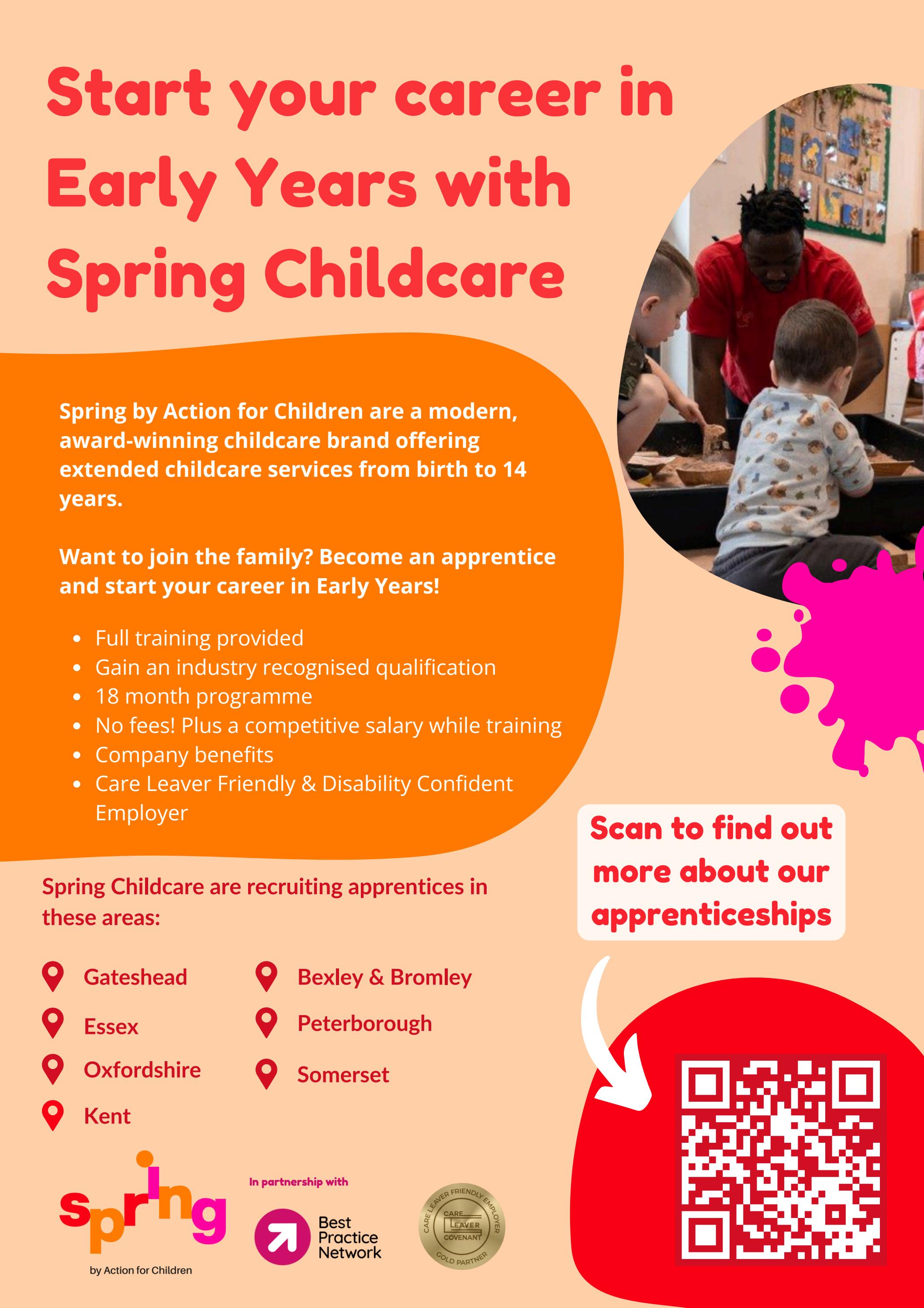 Spring Childcare Digital Poster by Issuu