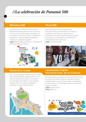 Cultura Viva - Ciudad 德文 Panama 2014-2017 第 16 页
