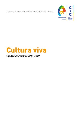 Cultura Viva - Ciudad 德文 Panama 2014-2017 第 3 页