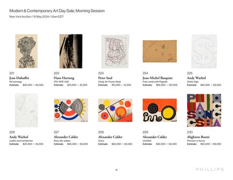 现代 × 现代 Art Day Sale, Morning Session [ 家具目录 ] 第 15 页