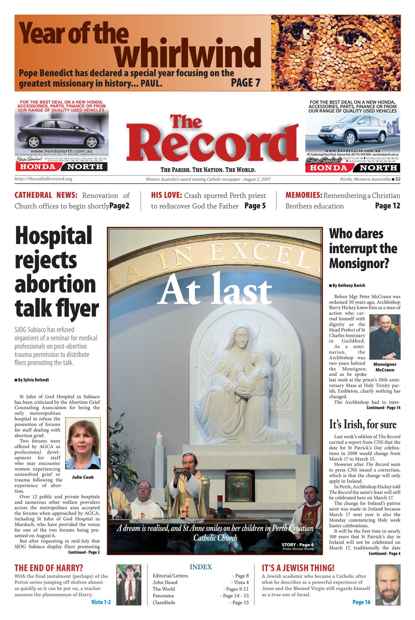 The Record Newspaper 02 August 2007 by The Record - Issuu