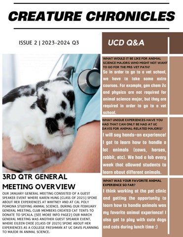 Creature Chronicles Vol 1 Iss 2