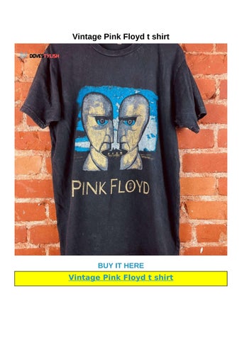 pink floyd vintage Tシャツ