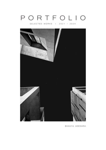 ARCHITECTURE PORTFOLIO | Bhavya Adesara by Bhavya Adesara - Issuu
