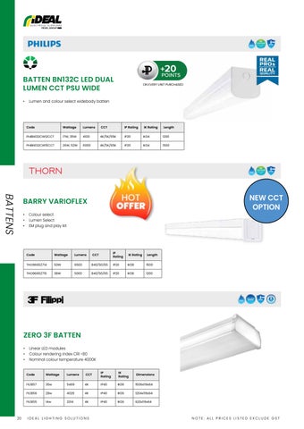Ideal Electrical Suppliers NZ 灯饰目录 · Ideal 灯饰 Solutions 第 20 页