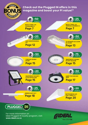 Ideal Electrical Suppliers NZ 灯饰目录 · Ideal 灯饰 Solutions 第 4 页