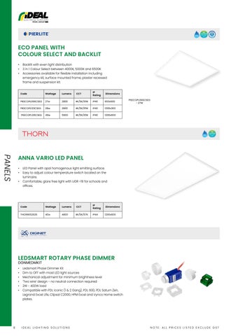 Ideal Electrical Suppliers NZ 灯饰目录 · Ideal 灯饰 Solutions 第 8 页