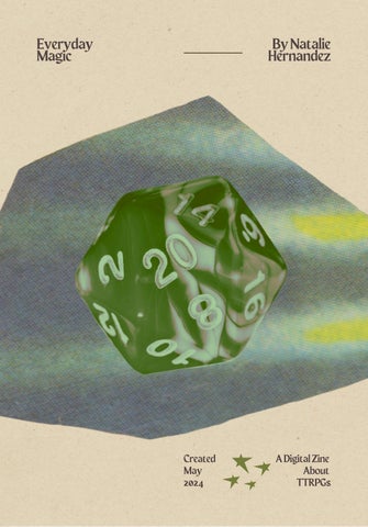 Everyday Magic - TTRPG Zine