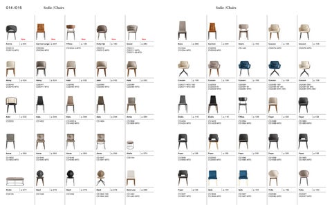 Calligaris collectie stoelen 第 9 页