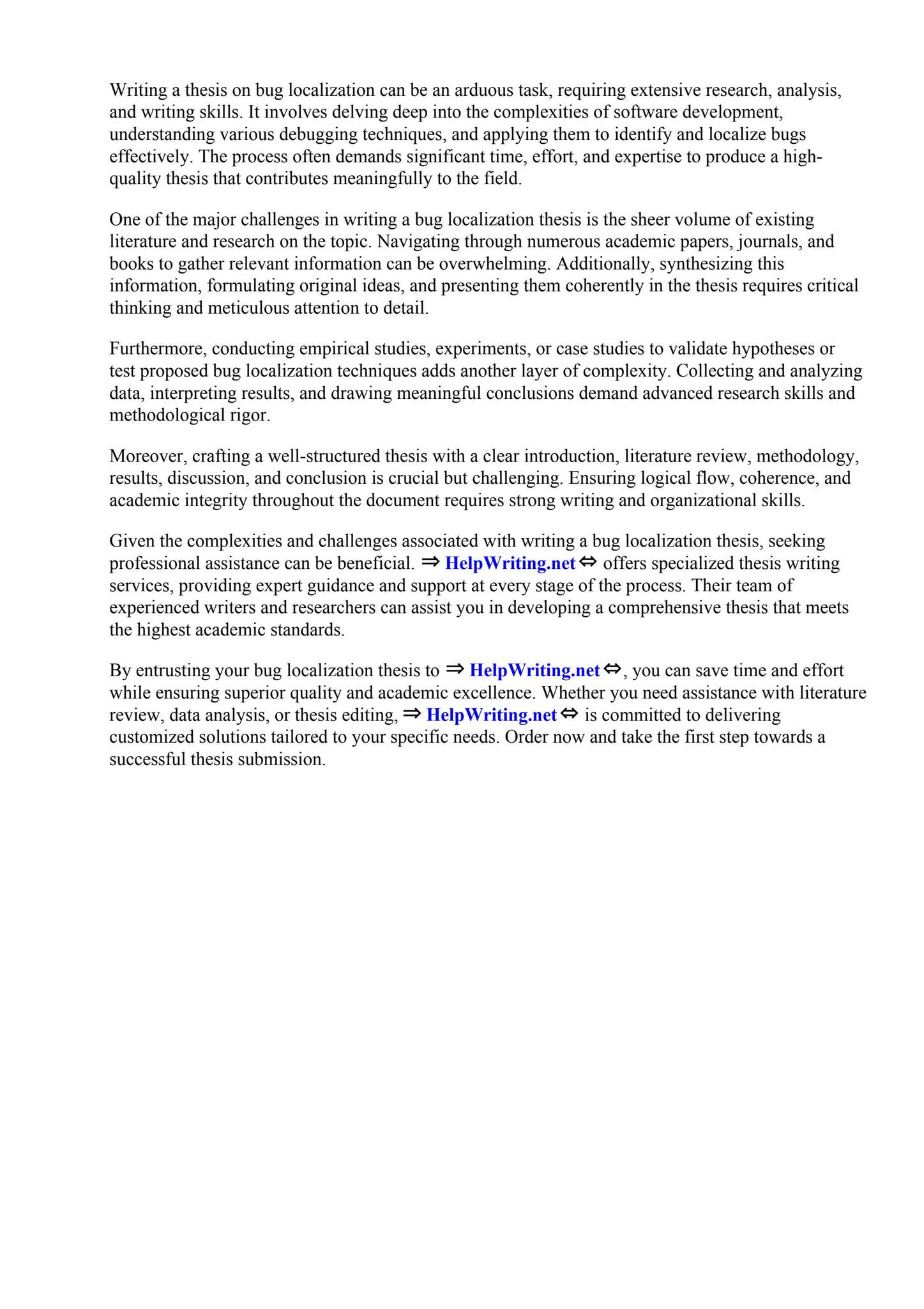Bug Localization Thesis by University of Texas at El Paso - Issuu