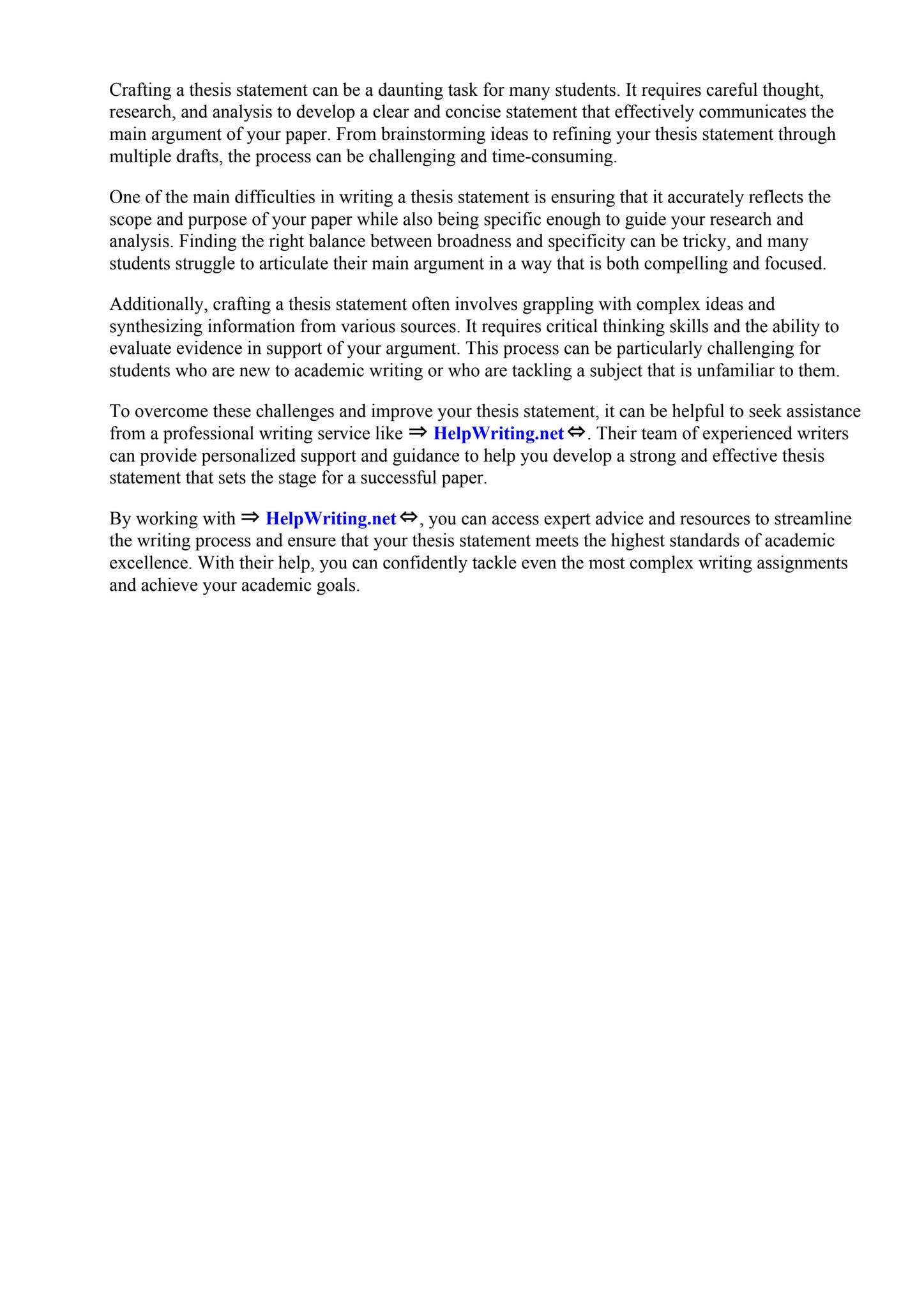 How To Improve Your Thesis Statement By New Lake College Issuu