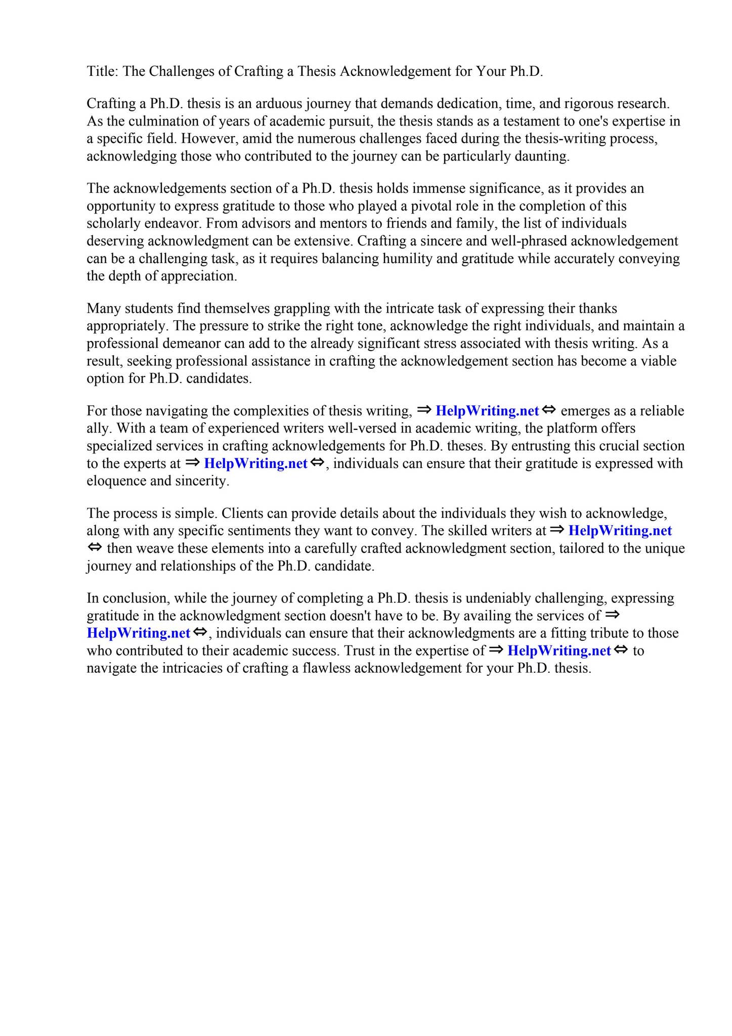 Sample Of Acknowledgement For Phd Thesis by San Francisco Art Institute ...