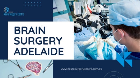 neurosurgerycentreadelaide Publisher Publications - Issuu