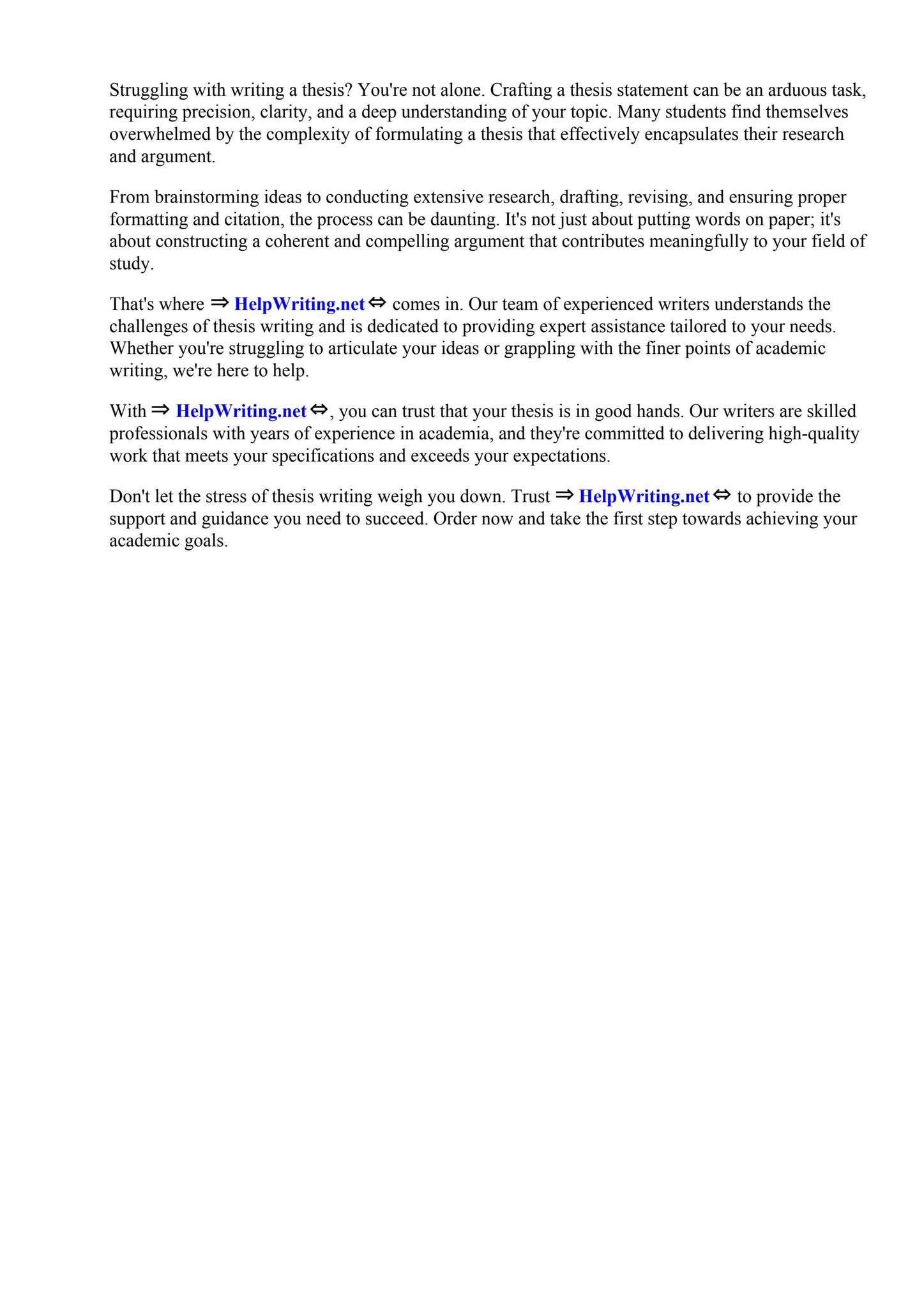 Thesis Statement 3 Point Example by Los Angeles Trade Technical College ...