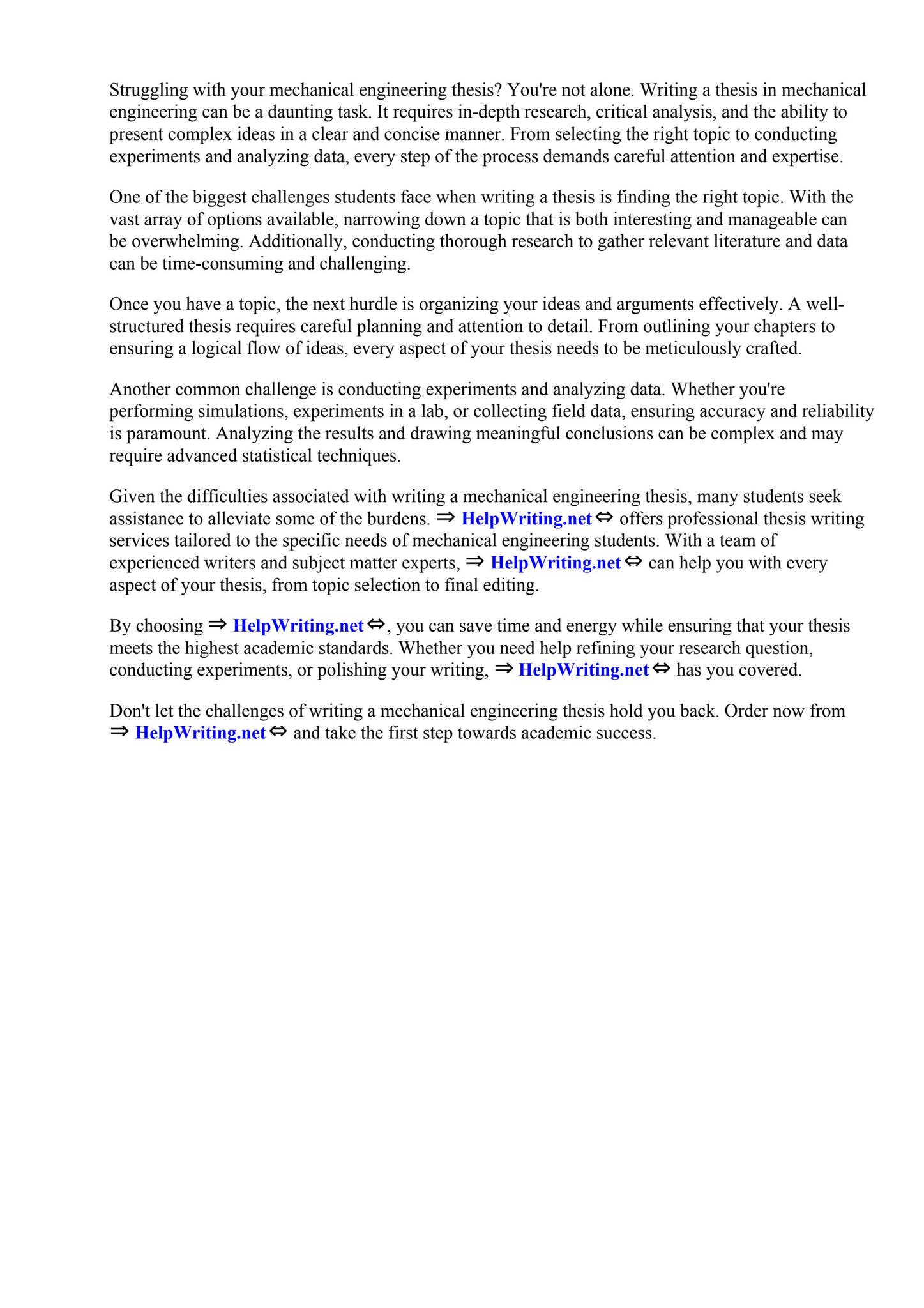 Mechanical Engineering Thesis Topics Pdf by Southwest Texas Junior ...