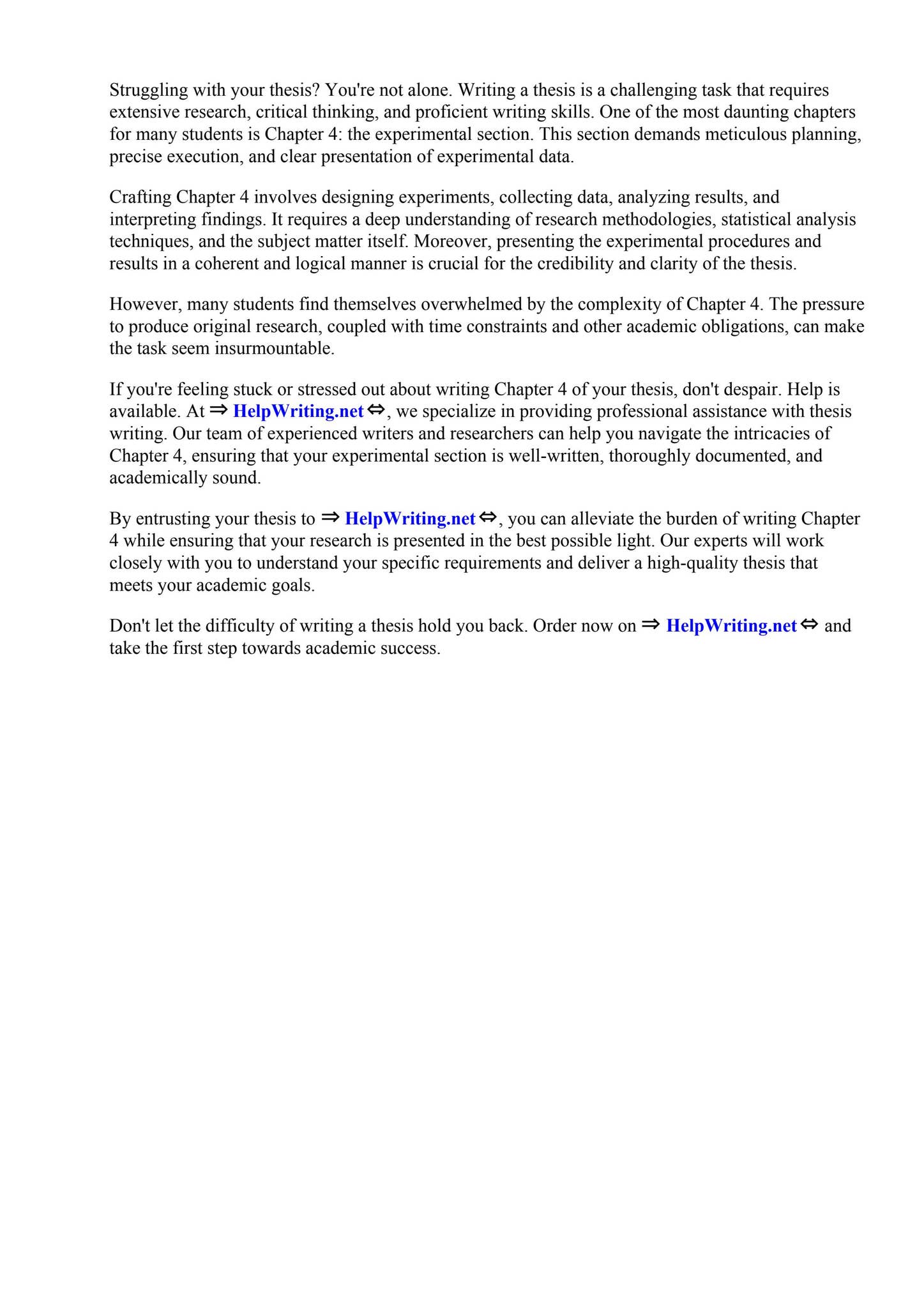 Chapter 4 Thesis Sample Experimental by Temple College - Issuu