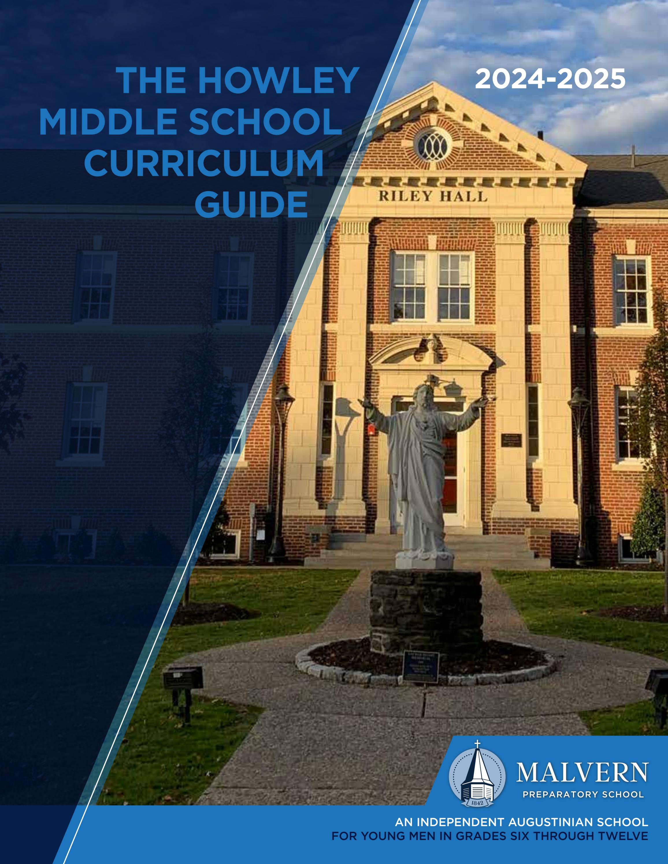 20242025 Howley Middle School Curriculum Guide by Malvern Preparatory