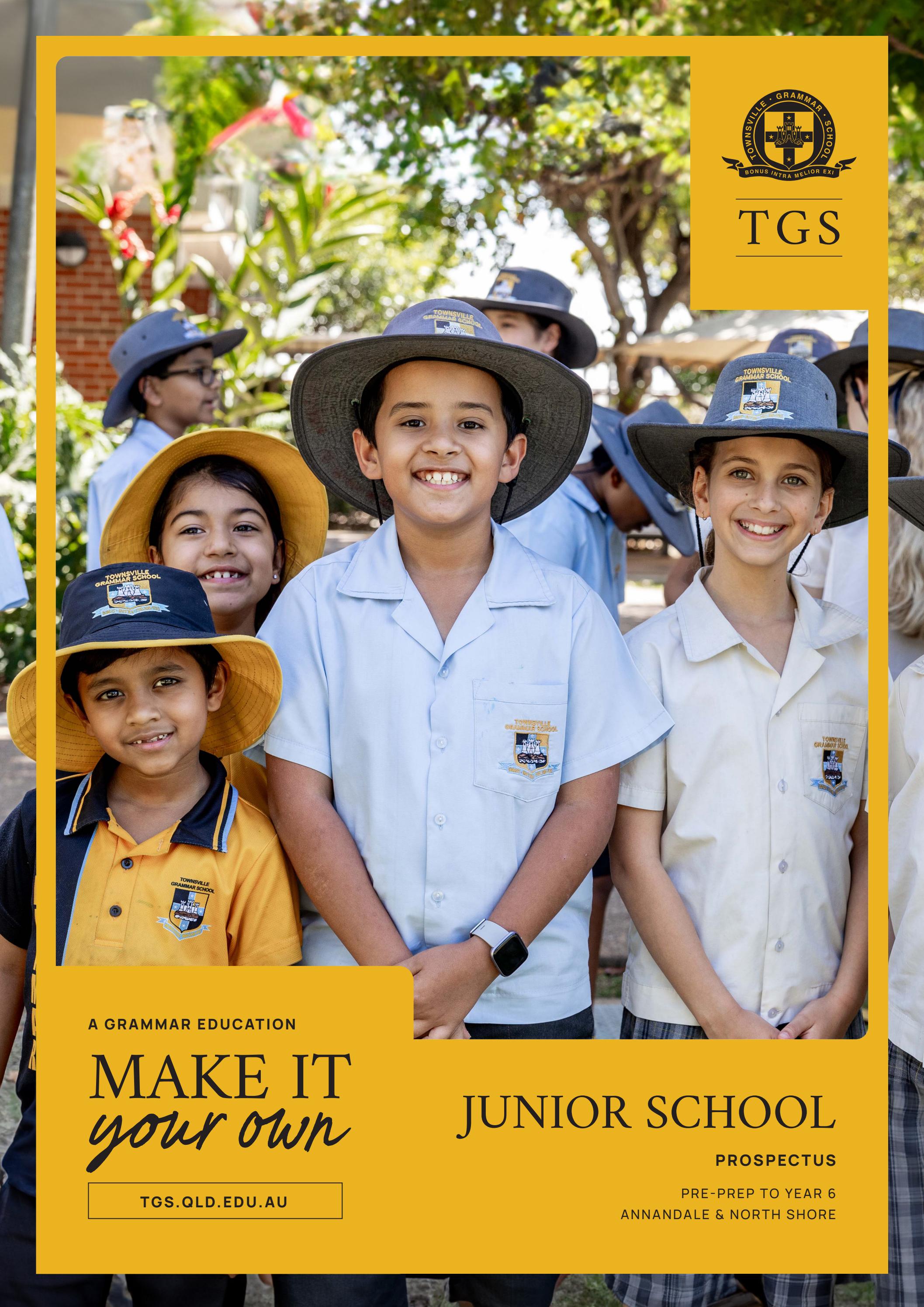 Townsville Grammar School Pre-Prep to Year 6 by Townsville Grammar ...