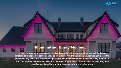 "Eternal Glow: The All-Occasion Charm of Permanent Christmas 灯具 " 第 4 页