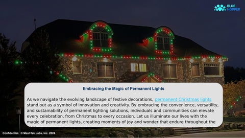 "Eternal Glow: The All-Occasion Charm of Permanent Christmas 灯具 " 第 8 页