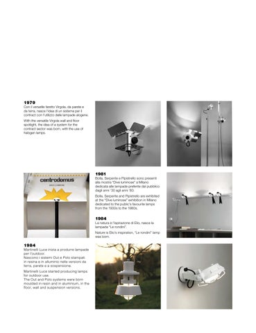 Martinelli Luce Lamps 灯饰目录 第 13 页