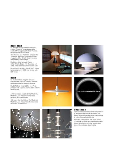 Martinelli Luce Lamps 灯饰目录 第 23 页