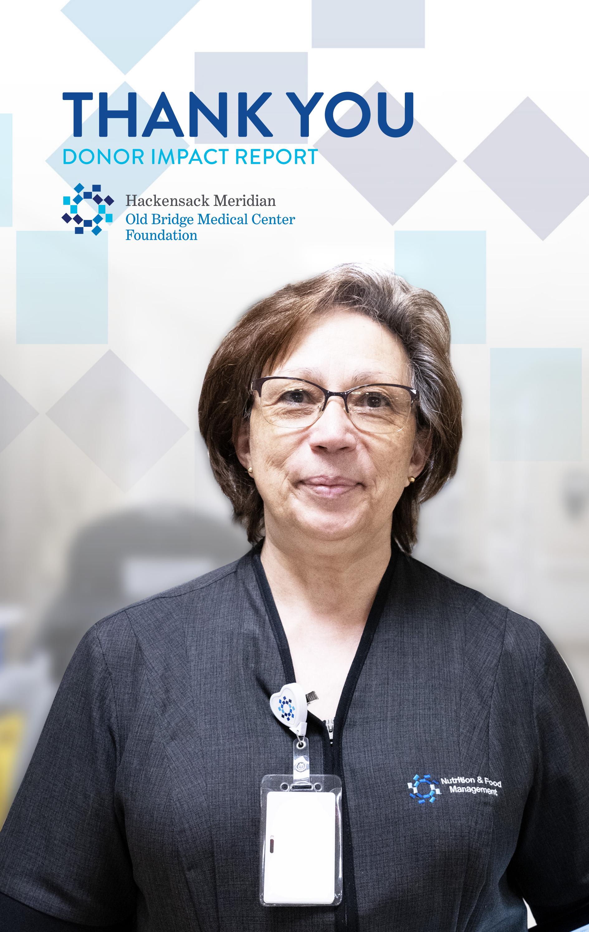 Old Bridge Medical Center Foundation Donor Impact Report by Hackensack