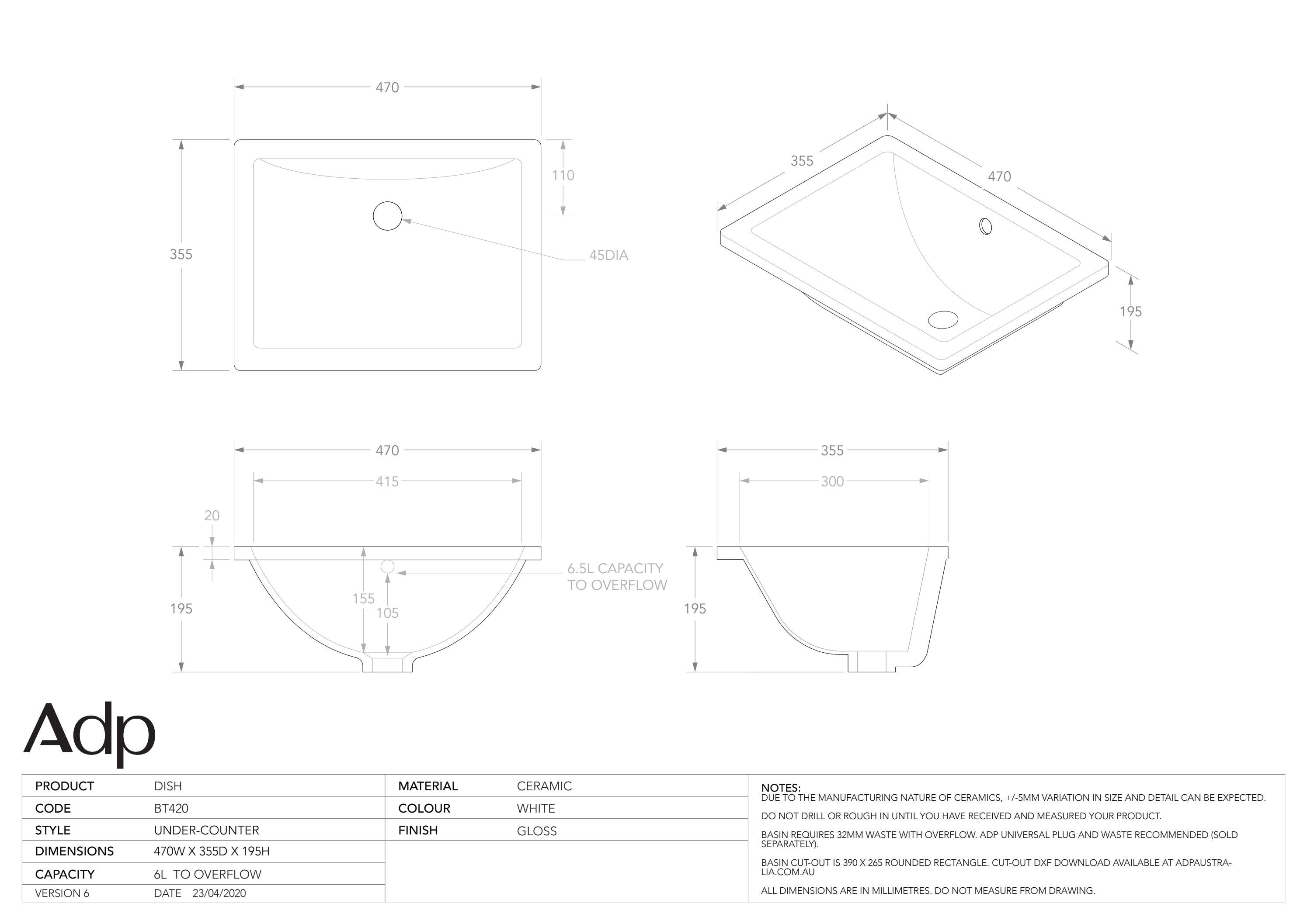 dish-under-counter-spec-bt420-v6 by Tilemall - Issuu