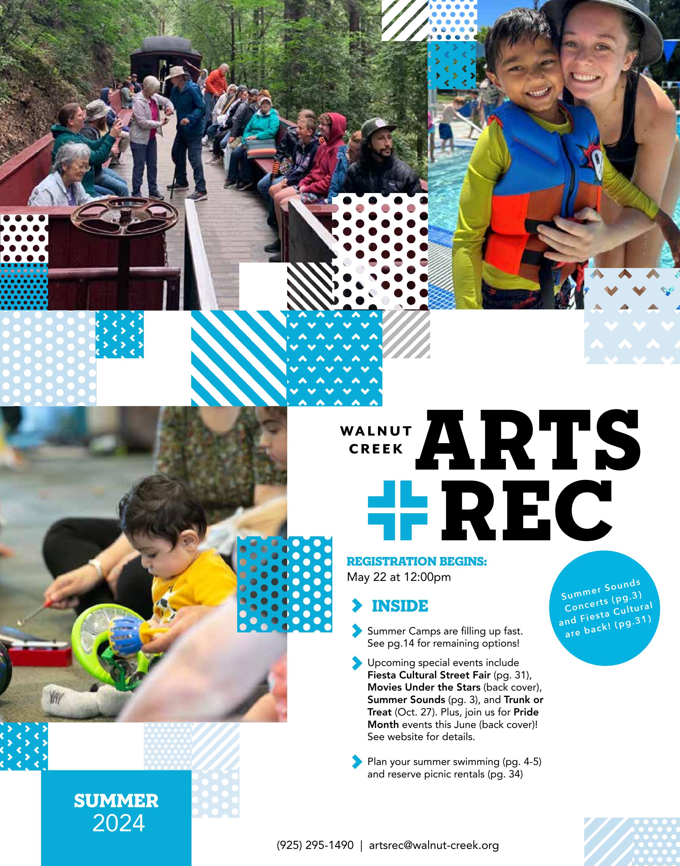 City of Walnut Creek Guide to Arts + Rec Summer 2024 by City of