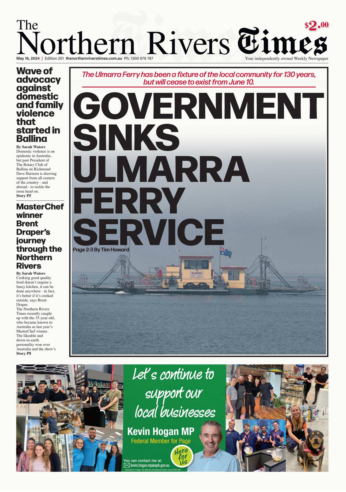 The Northern Rivers Times Newspaper Edition 201 by The Northern Rivers ...