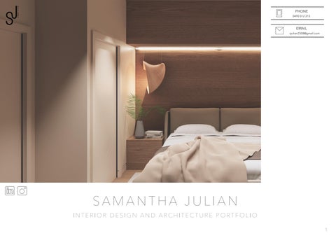 Architecture and Interior Design Portfolio by Samantha Julian - Issuu