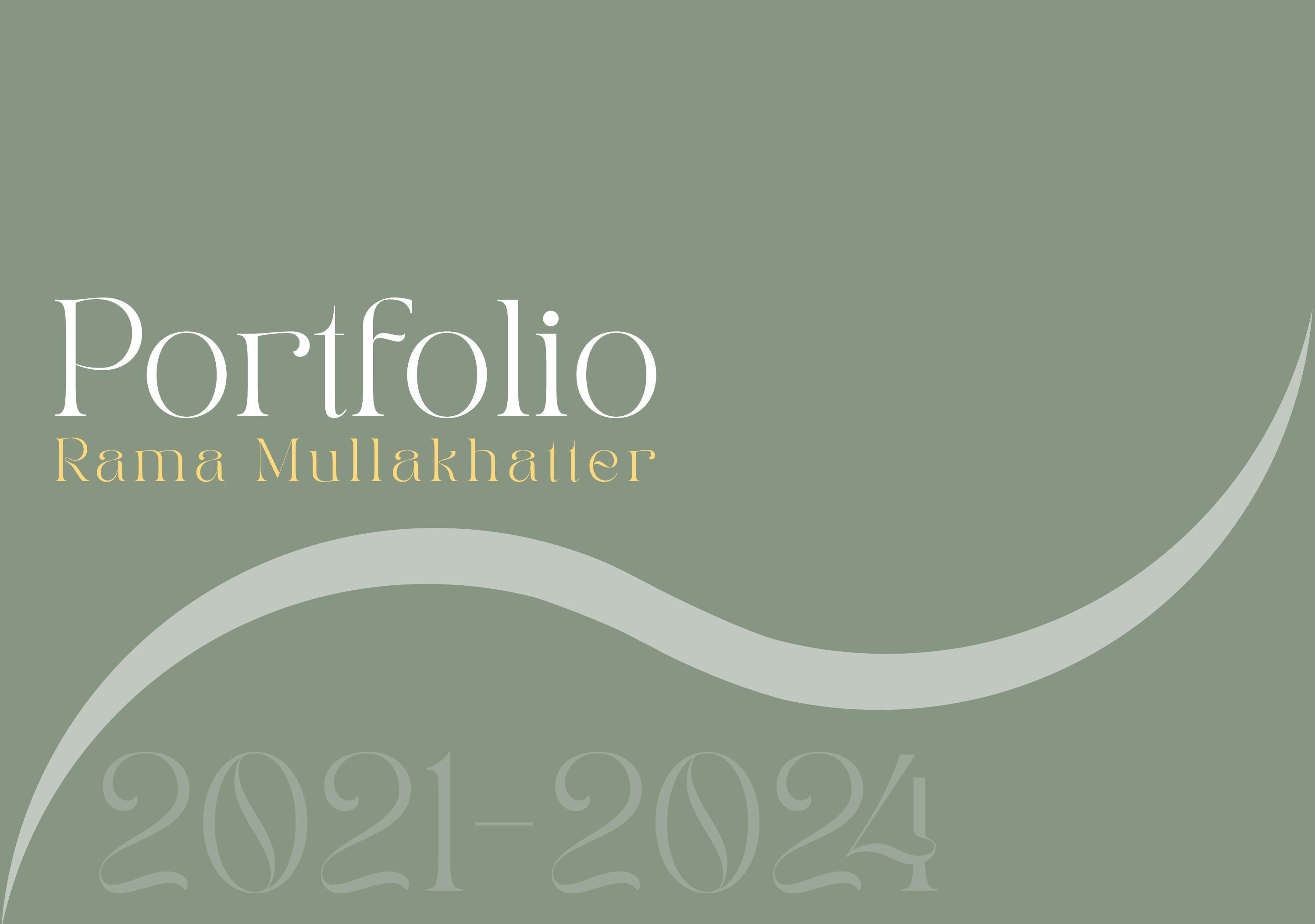 Rama S Portfolio 2021 2024 By Rama Mulla Khatter Issuu