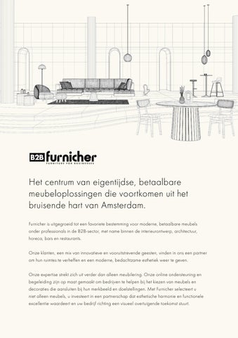 furnicher 家具目录 · B2B 家具 Catalogus 2023 第 2 页