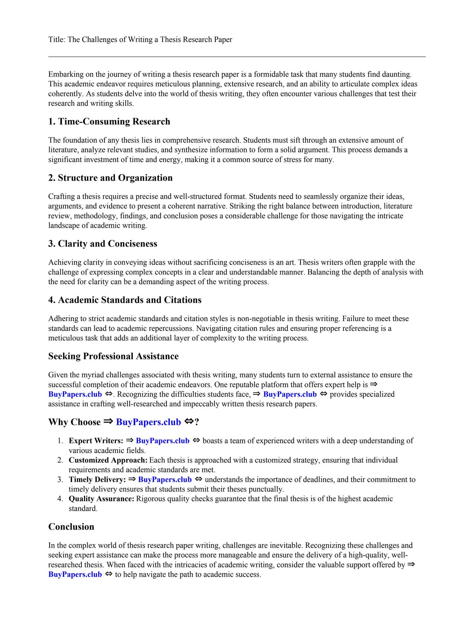 Writing Thesis Research Paper by Ozarka College - Issuu